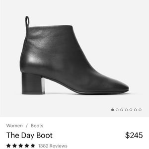 Everlane the day boots, boots, women boots. The toes are worn (see pictures)